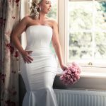 Sarah Beautiful Sculpted silhouette Wedding Dress